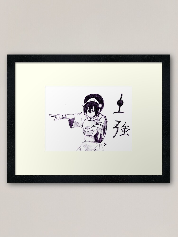 Sticker Choose Size /& Color Earthbender Decal Avatar the Last Airbender Toph