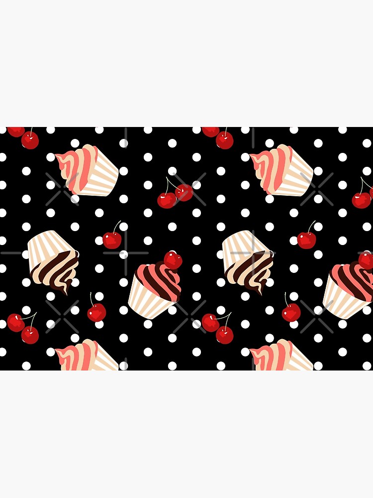 Rockabilly Cherry Cupcakes by nadyanadya