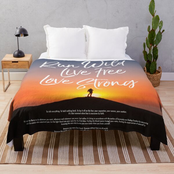Item preview, Run Wild. Live Free. Love Strong. Reprise (ii) designed and sold by Skyler Orion X.