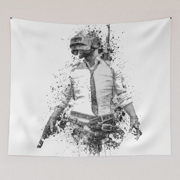 Item preview, PUBG splatter painting designed and sold by jpvoodoo.