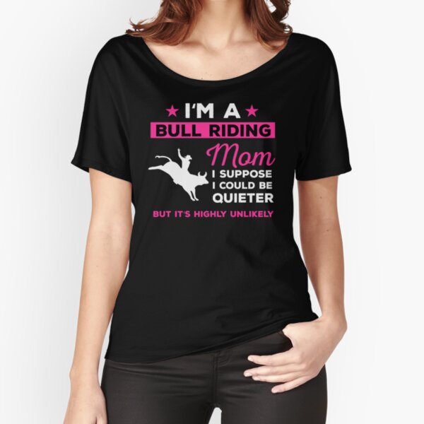 bull riding mom shirts