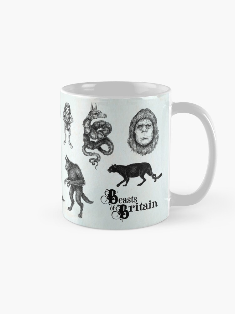 Alternate view of Beasts of Britain - Creature Feature Mug