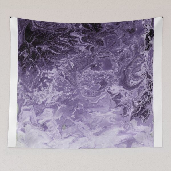 Item preview, Wave Muted Violet designed and sold by WILD CROW STUDIO.