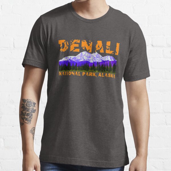 "Denali National Park, Alaska" Tshirt for Sale by AlaskaExtreme