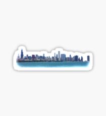 Chicago Skyline Photo Sticker