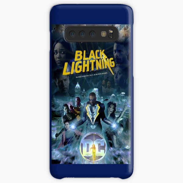 Black Lightning Samsung Galaxy Snap Case
