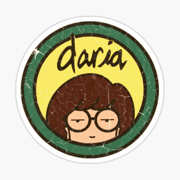 DARIA RETRO STICKER Sticker