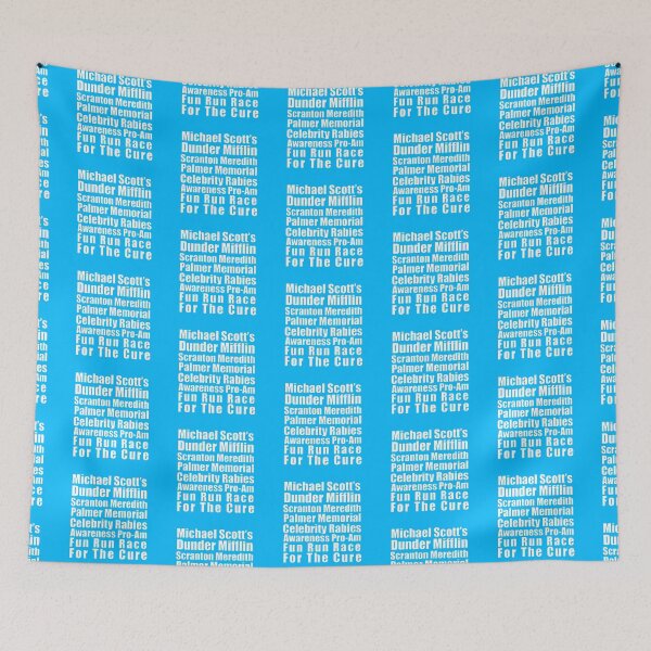 Item preview, Michaels Scott's Dunder Mifflin Scranton Meredith Palmer Memorial Celebrity Rabies Awareness Pro-Am Fun Run Race For The Cure designed and sold by AldeBenii.