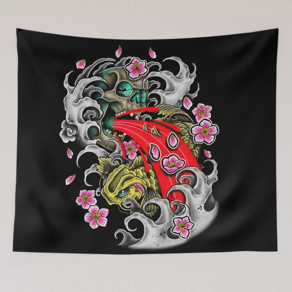 Item preview, Koi and Skull designed and sold by Wes Losner.