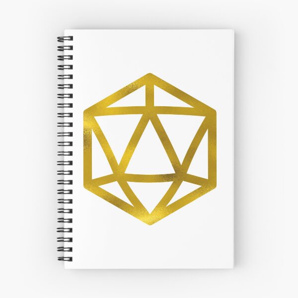Item preview, Gold D20 designed and sold by Poluga.