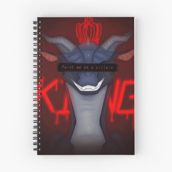 Item preview, Paint me as a villain | Darkstalker Wings of Fire designed and sold by press-st-art.