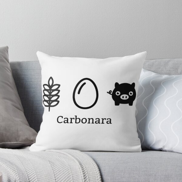 Item preview, Minimalist Carbonara Recipe designed and sold by StanSquared.