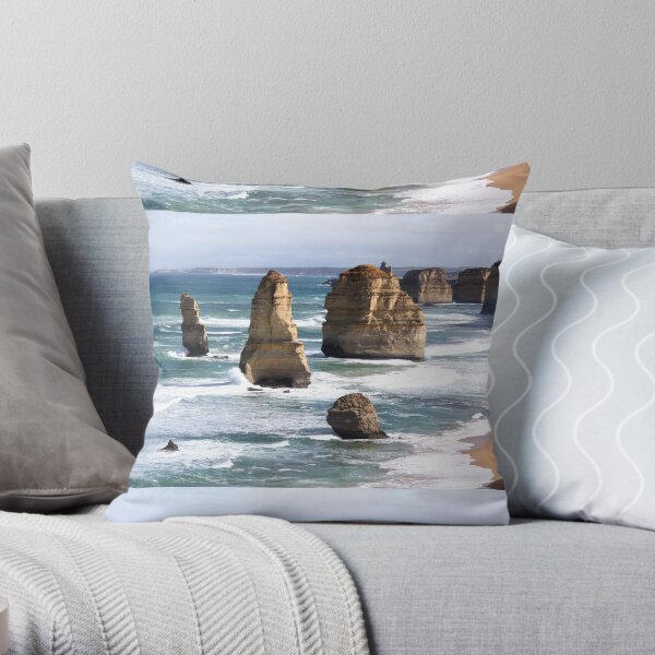 The Twelve Apostles Throw Pillow