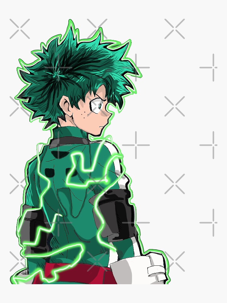 "Deku" Sticker by BearPlusCat | Redbubble