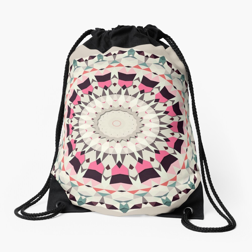 Retro Light Spin Drawstring Bag