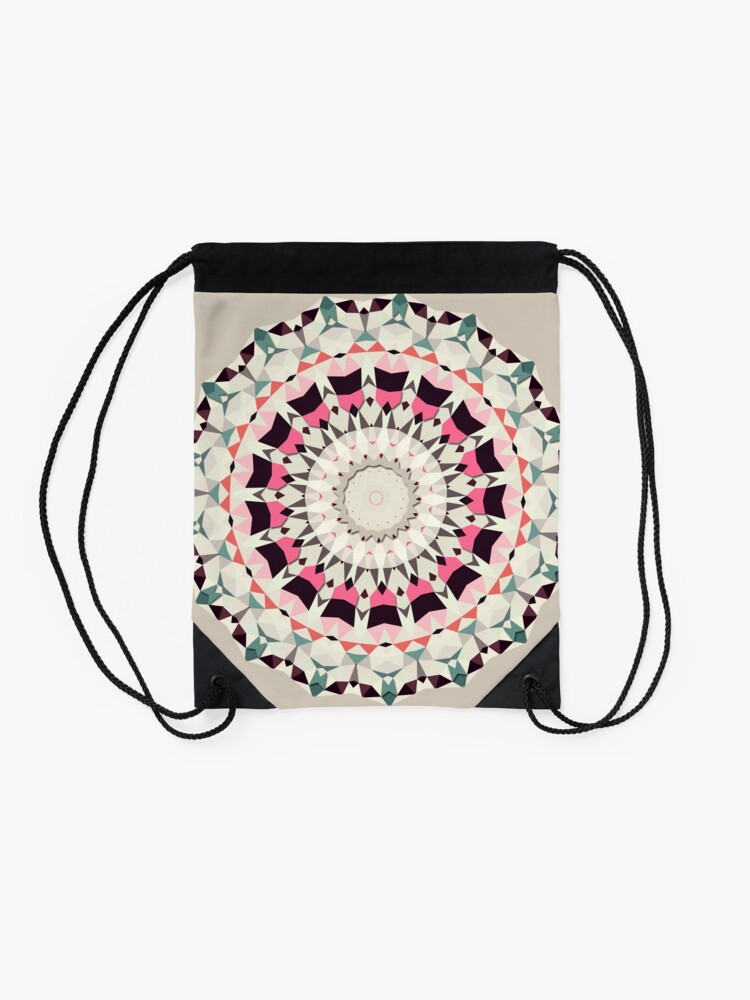Alternate view of Retro Light Spin Drawstring Bag