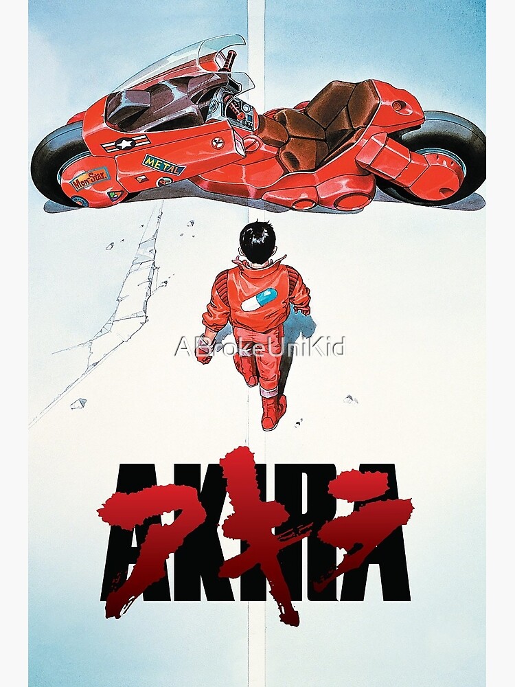 Akira Movie Poster by ABrokeUniKid