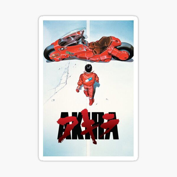 Akira Movie Poster Sticker