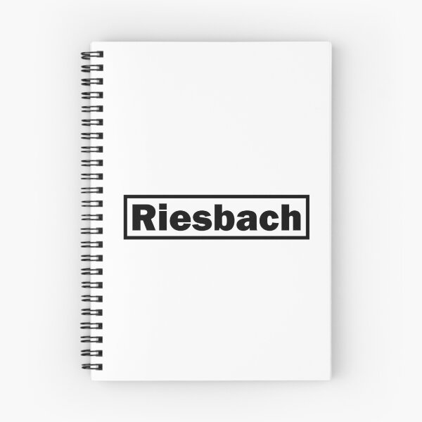 Artikelvorschau, Schriftzug Riesbach entworfen und verkauft von game2genesis.
