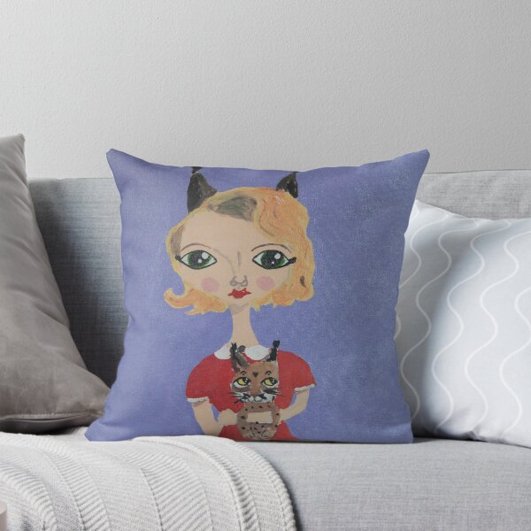 Item preview, ~ Bobcat ~ 10 Year Old Amelia's Arizona Critter Girl  designed and sold by ArtByMillyMoo.