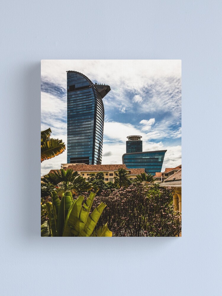 Thumbnail 1 of 3, Canvas Print, Vattanac Capital Tower designed and sold by darren-j-mcleod.