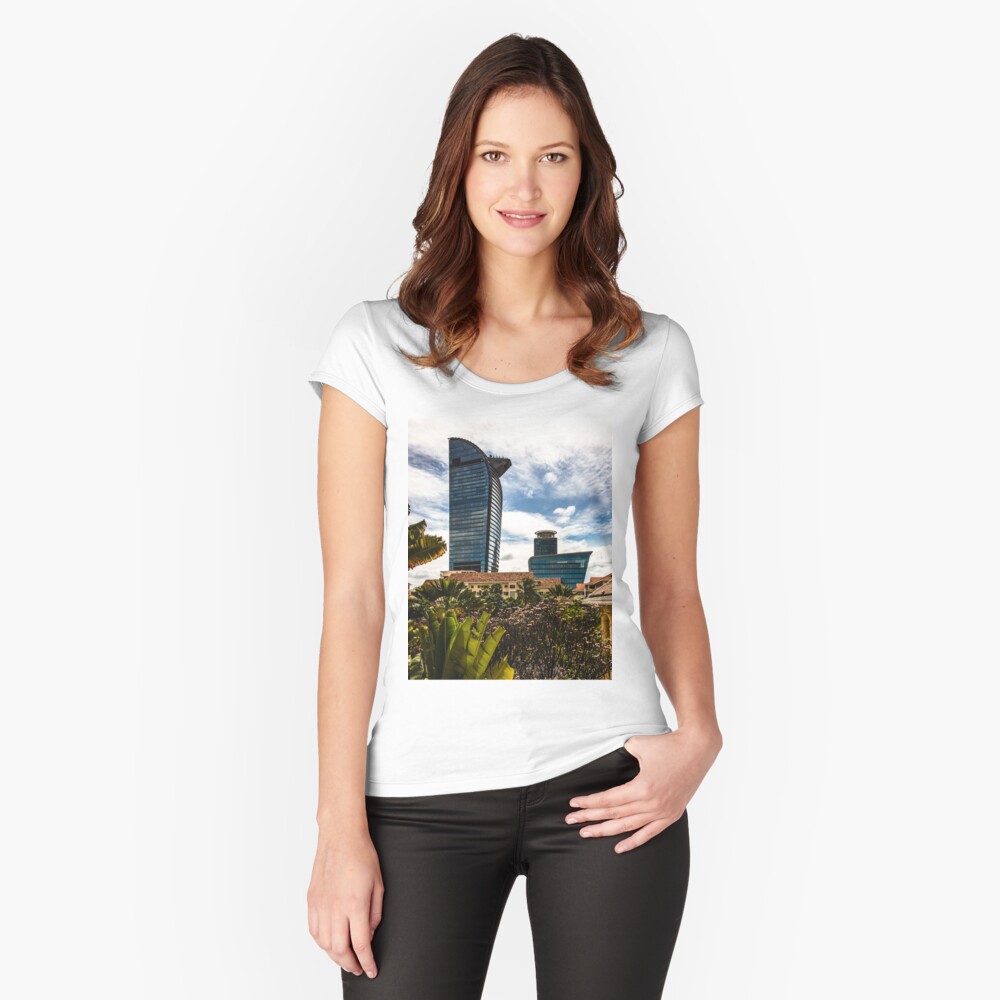 Item preview, Fitted Scoop T-Shirt designed and sold by darren-j-mcleod.
