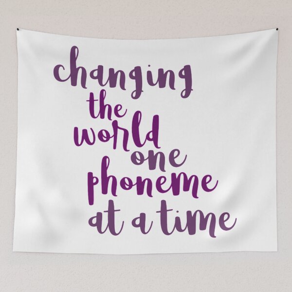 Item preview, speech language pathologist designed and sold by stickersbycare.