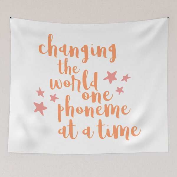 Item preview, speech language pathologist designed and sold by stickersbycare.