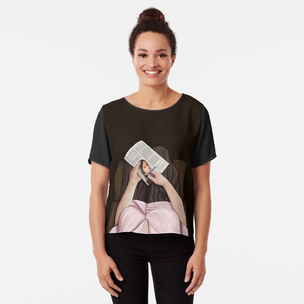 Kingdom Hell Chiffon Top