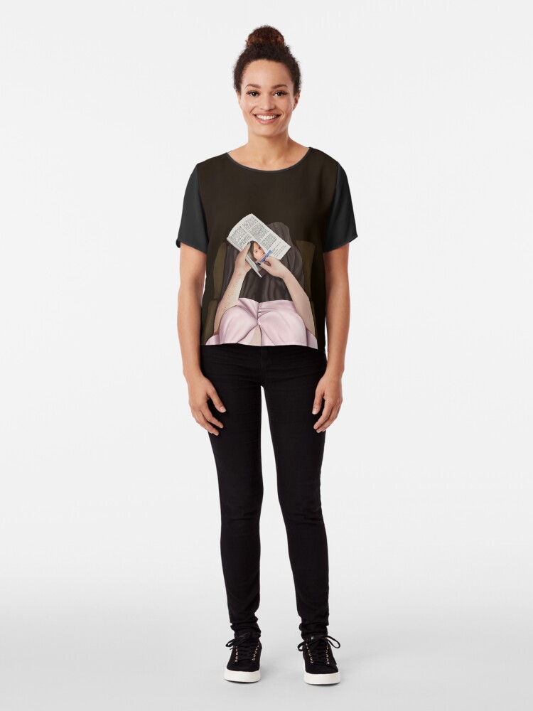 Alternate view of Kingdom Hell Chiffon Top