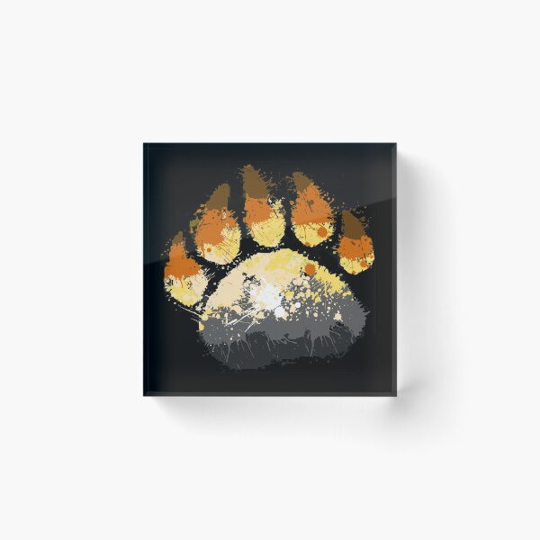 Item preview, Bear Pride Splash Paw designed and sold by SplashBear Art & Design.