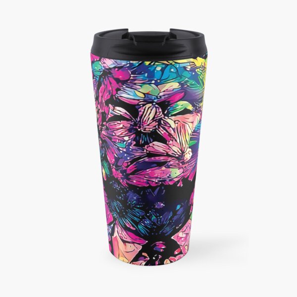 Dreamy Trump - Coloring Book Flowers Edition Travel Mug