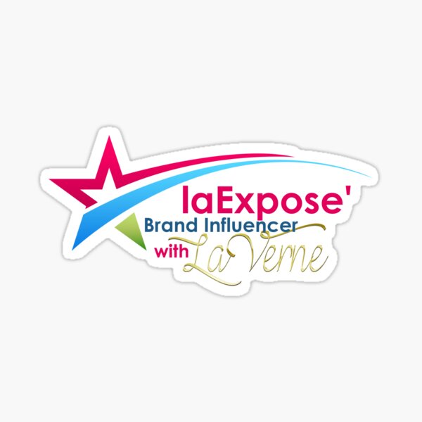 laExpose Brand Influencer Sticker