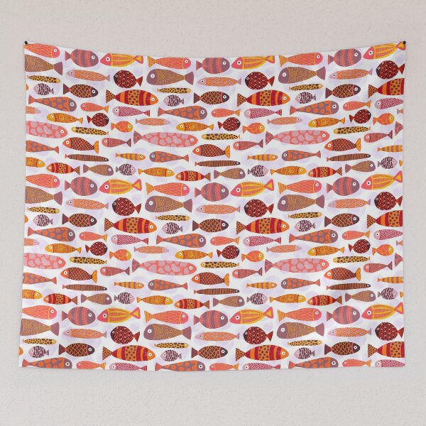 Item preview, School of Colorful Tropical Fish designed and sold by Sandra Hutter.