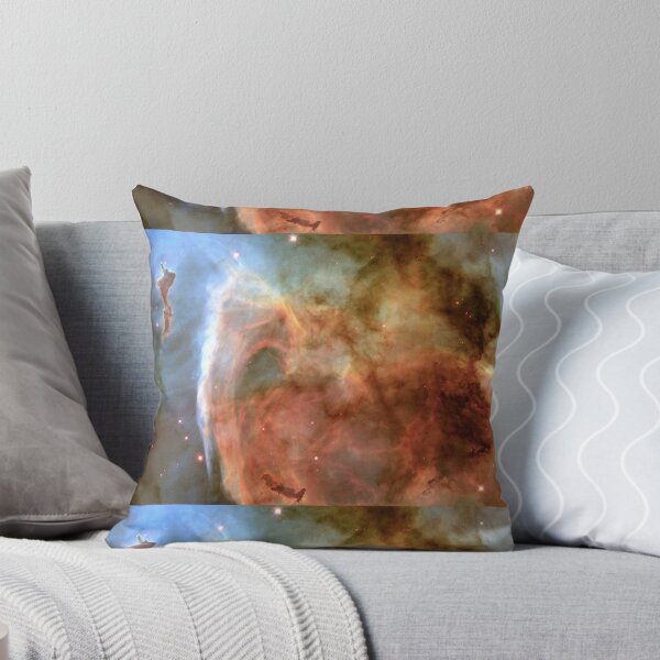 Item preview, Vivid orange gas in galaxy designed and sold by DelightfulArts.