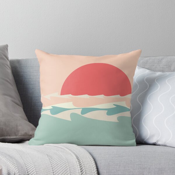 Item preview, Sunrise over sea minimalism designed and sold by AnnArtshock.