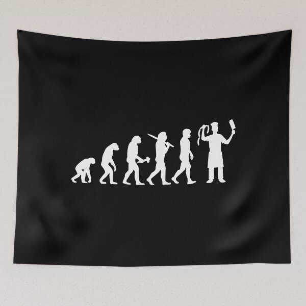Item preview, Butcher Slaughterer Gift Present Evolution designed and sold by Krautshirts.