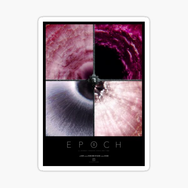 EPOCH II - Event Horizon (black) Sticker