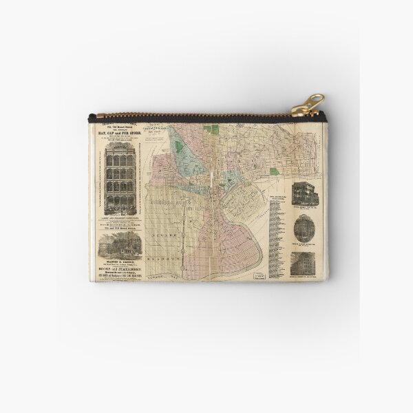 Artikelvorschau, Holbrooks Karte von Newark New Jersey (1875) entworfen und verkauft von allhistory.