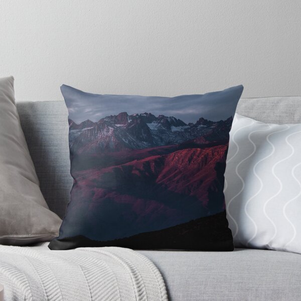 Item preview, Dark red mountains designed and sold by DelightfulArts.