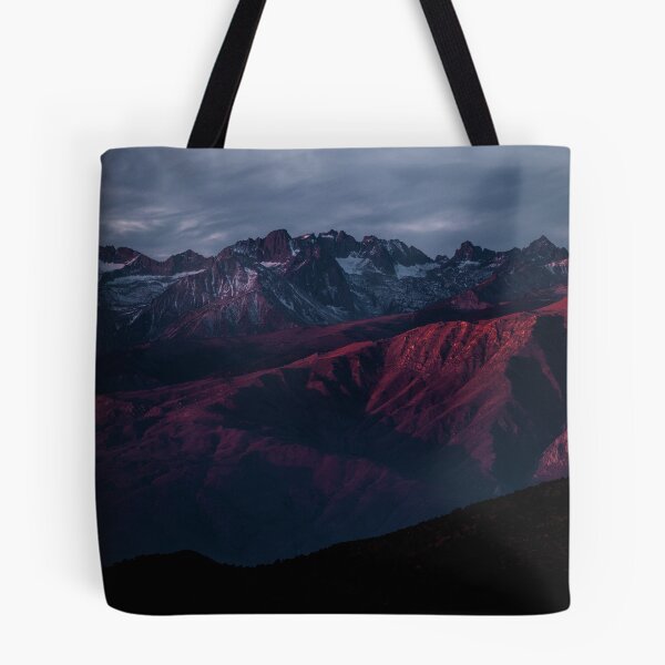 Item preview, Dark red mountains designed and sold by DelightfulArts.