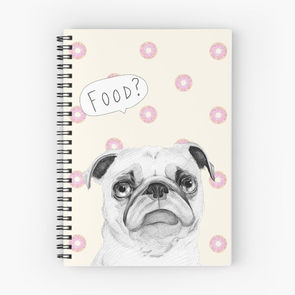 Item preview, Food? Donut Pug designed and sold by Isobel Baker.