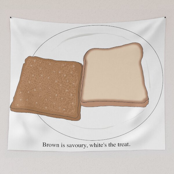 Item preview, Mark Corrigan: "Brown is Savoury, White's the Treat." designed and sold by countercolour.