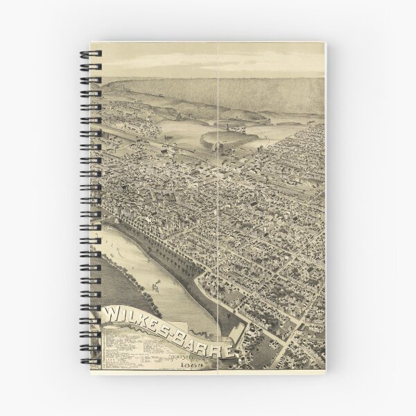 Item preview, Wilkes-Barre, Pennsylvania (1889) designed and sold by allhistory.