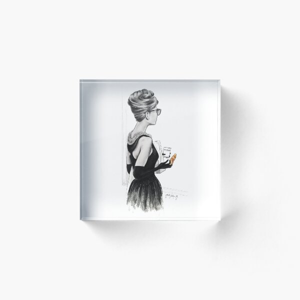 Breakfast at Tiffany's 1 Acrylic Block