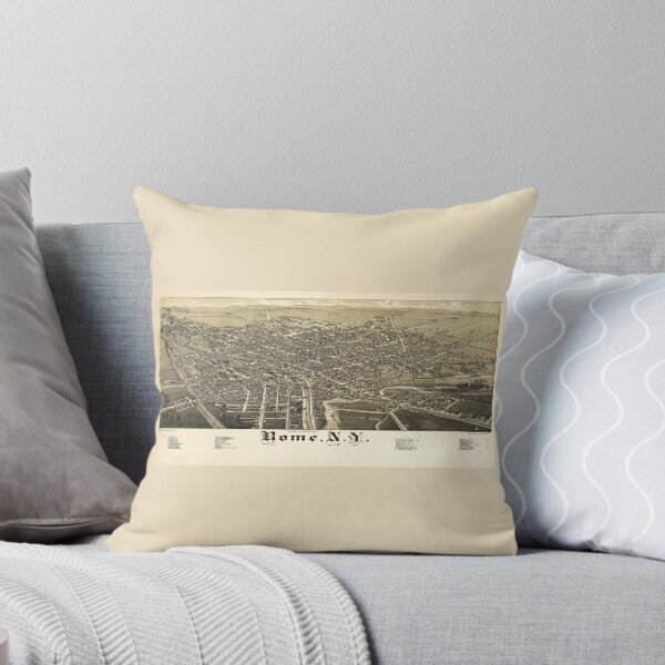 Item preview, Panorama View of Rome New York (1886) designed and sold by allhistory.