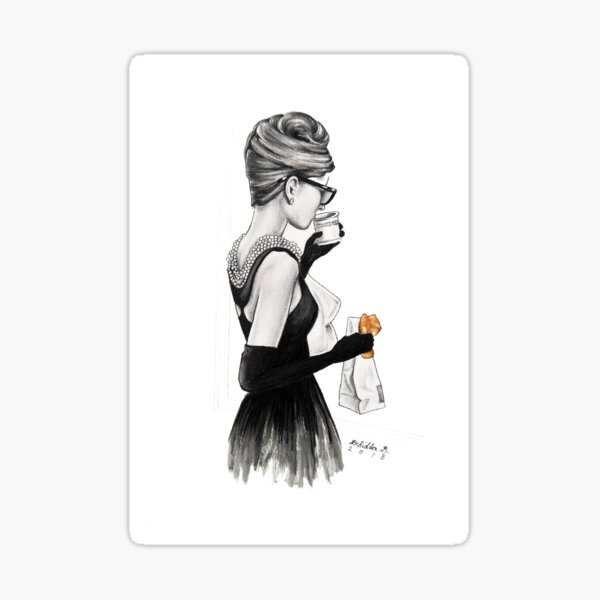 Breakfast at Tiffany's 2 Sticker