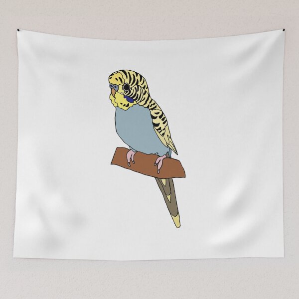 Item preview, Budgie designed and sold by nolessjess.
