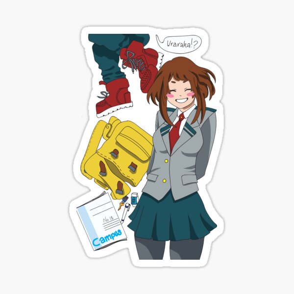 Uraraka? Sticker