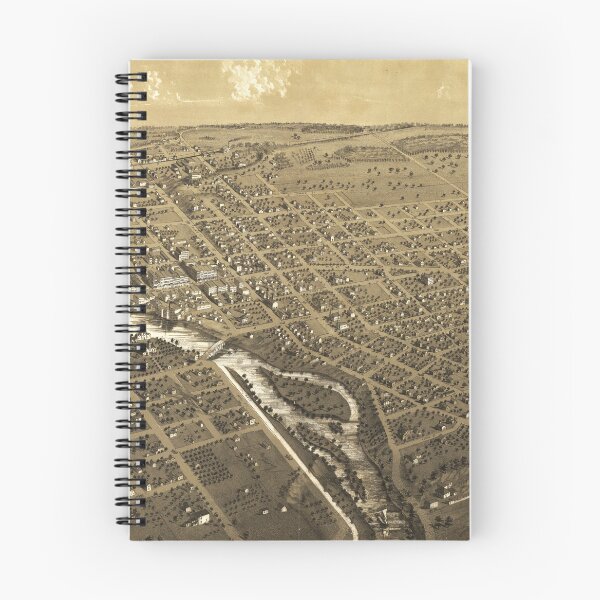 Item preview, Niles, Berrien County, Michigan (1868) designed and sold by allhistory.